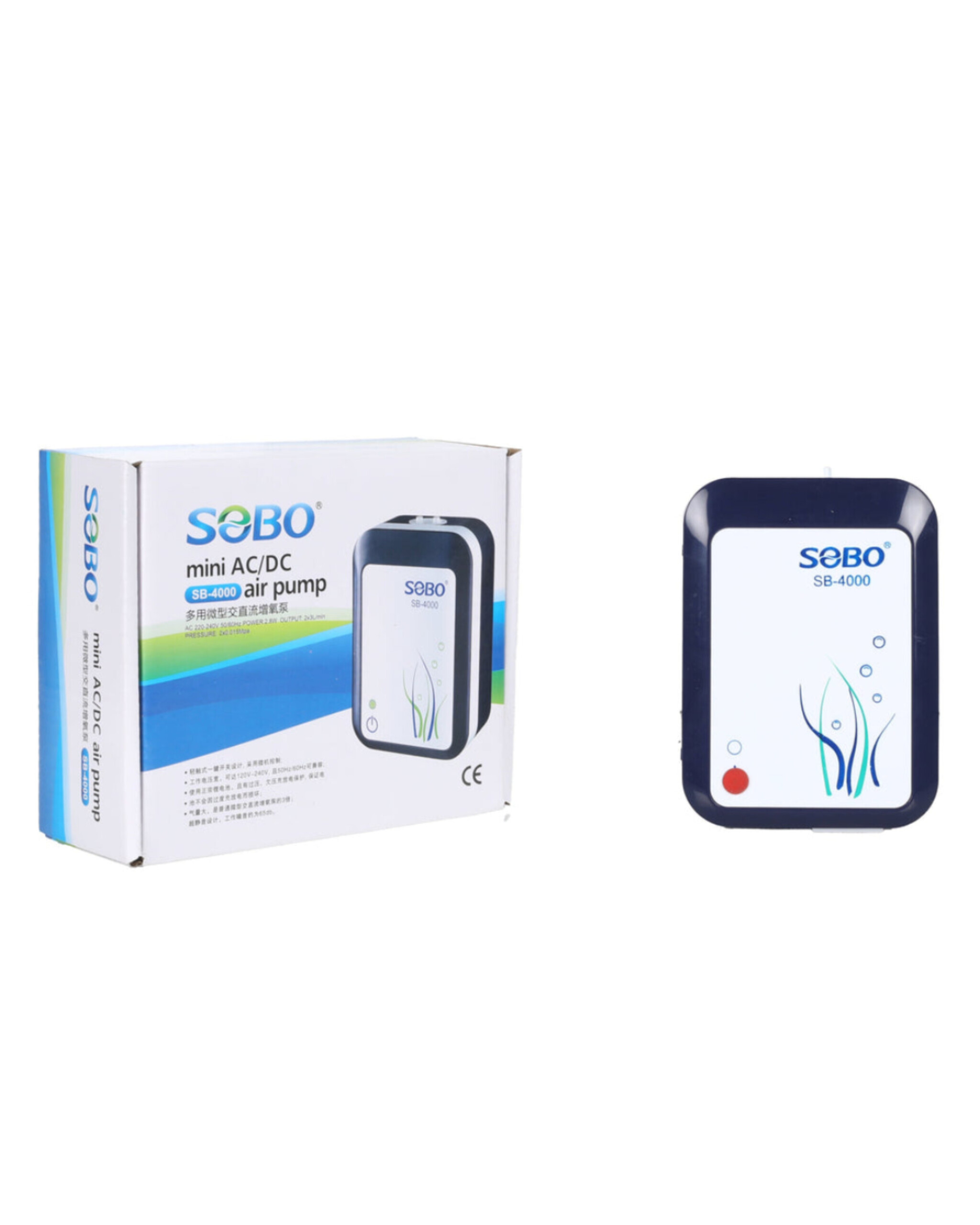 پمپ هوا شارژی دو خروجی سوبو SB-4000 - تصویر 2