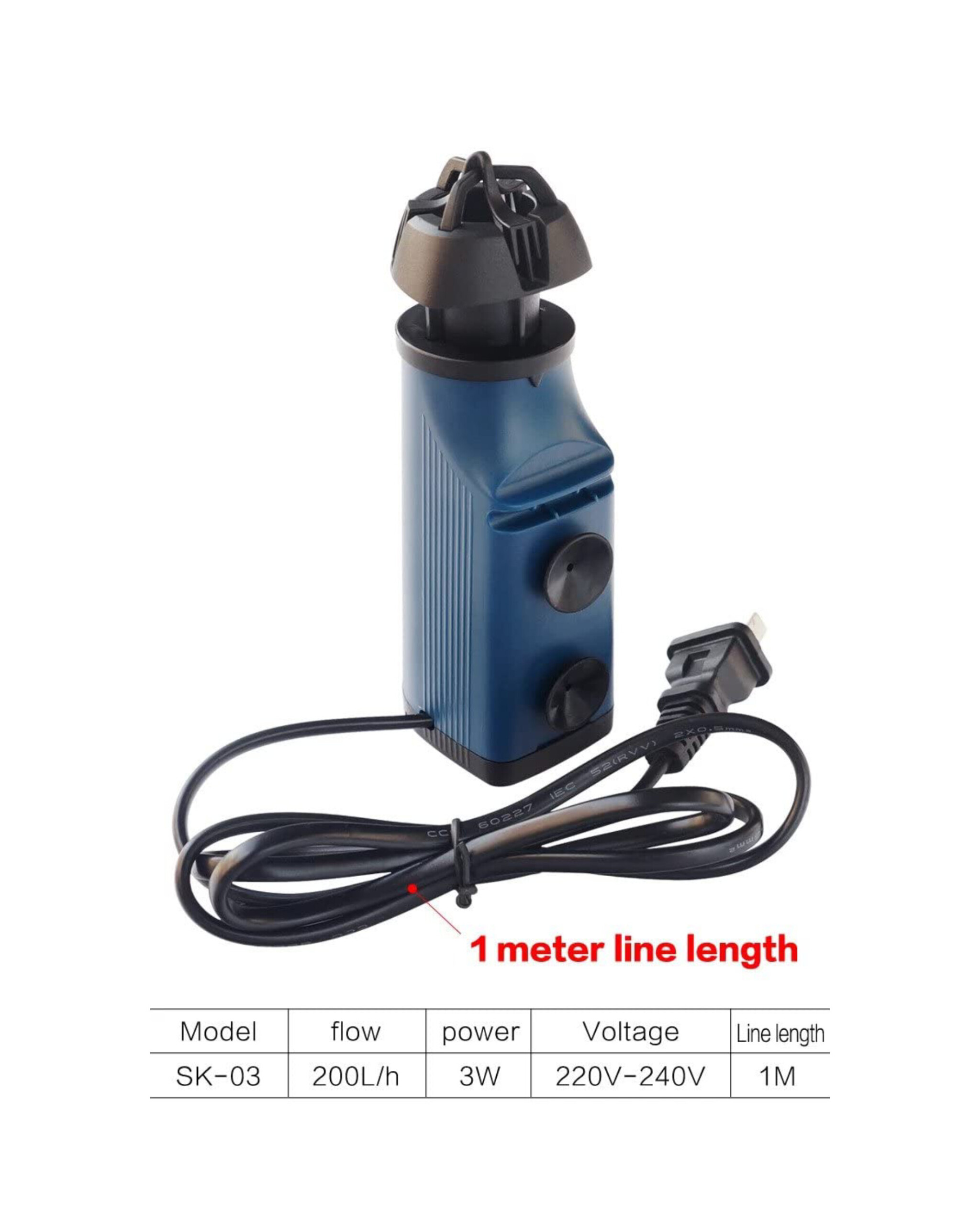 اسکیمر مکنده سطح آب سرف کلیر سوبو SK-03 - تصویر 8