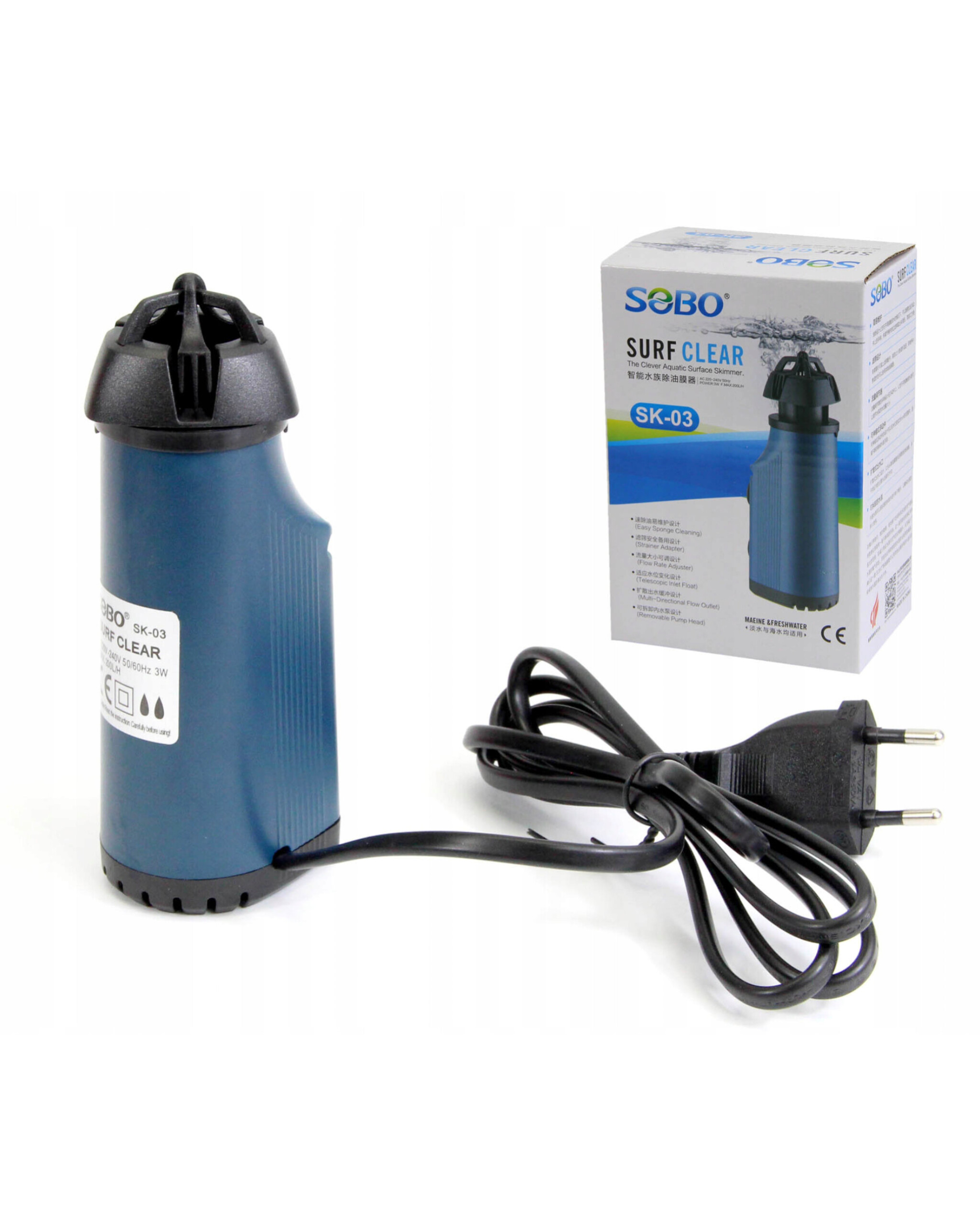 اسکیمر مکنده سطح آب سرف کلیر سوبو SK-03 - تصویر 2